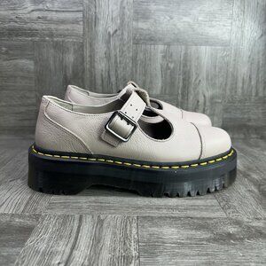 Dr. Marten's Bethan Women's size 11 Leather Light Taupe Shoes